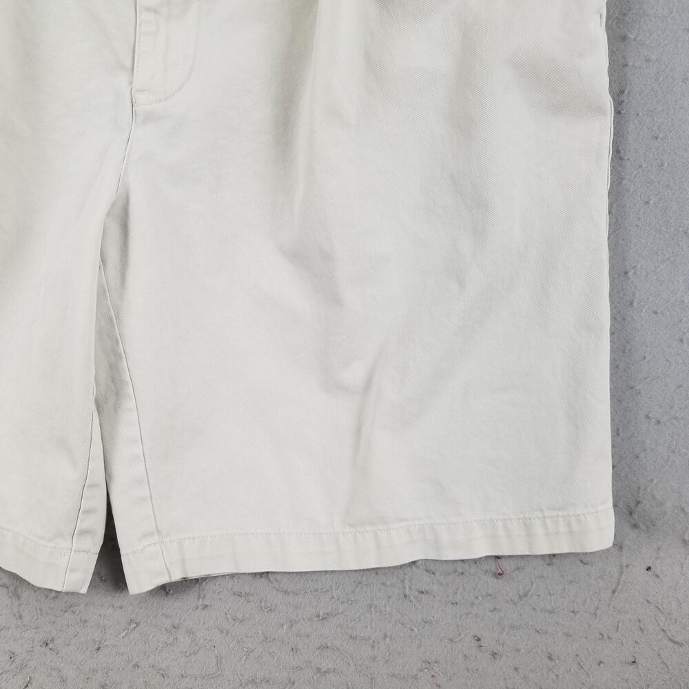 Polo Ralph Lauren Shorts Mens 42 Khaki Pleated Chino Classic Fit Pony Logo - Picture 5 of 16